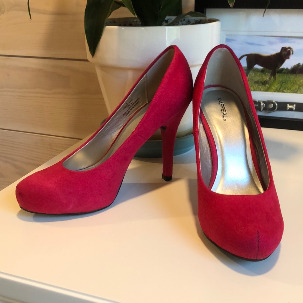 Pink heels